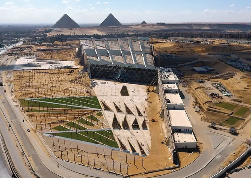Grand Egyptian Museum project rendering