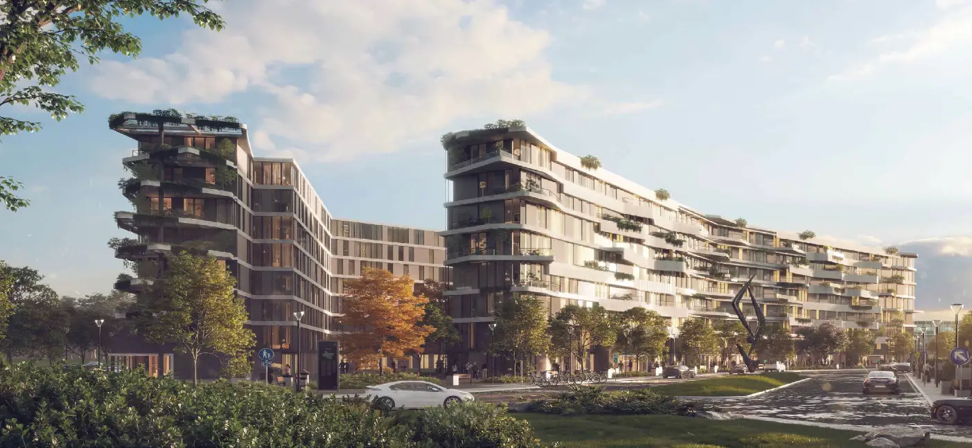 Rendering of ARMONIA New Capital XI Building